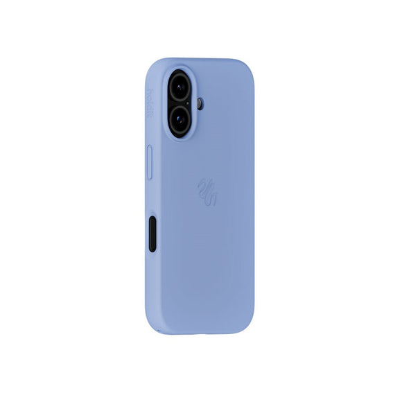 iPhone 16 Holdit Soft Touch MagSafe Silikone Case - Soft Cobalt