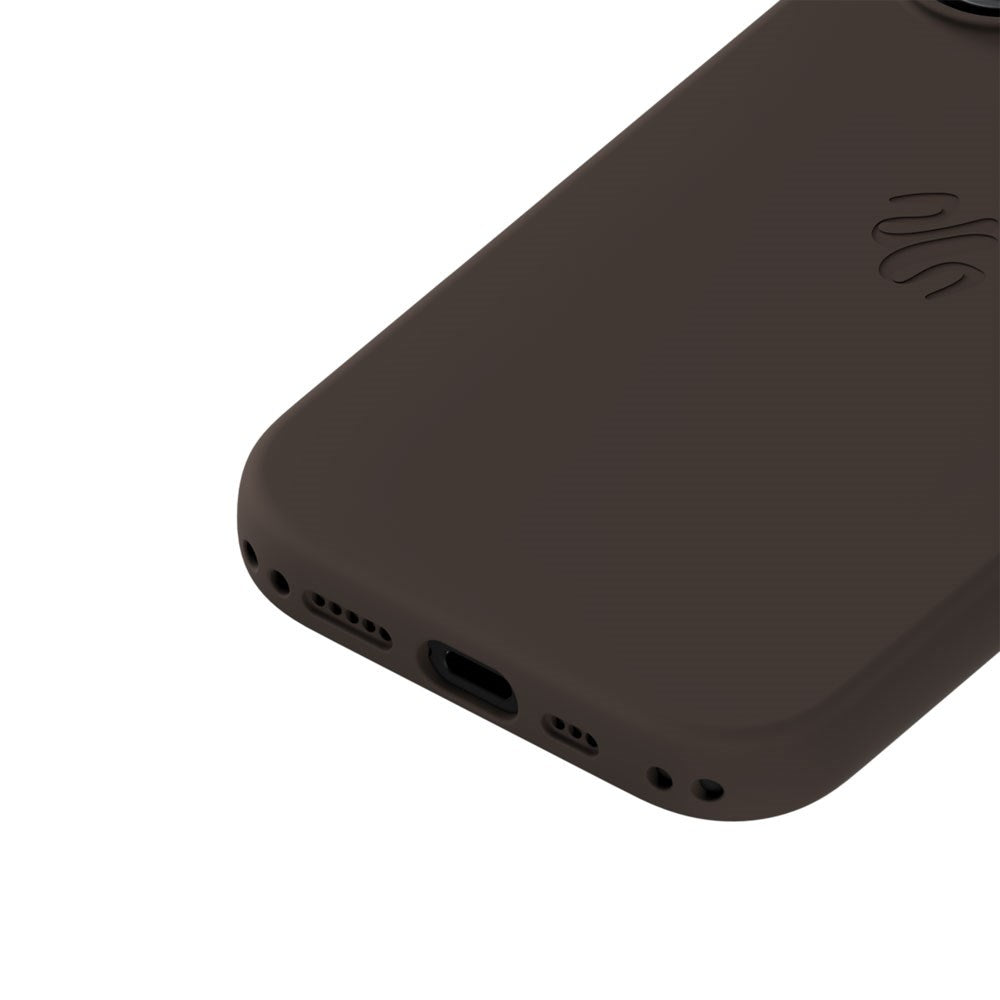 iPhone 17 Holdit Soft Touch MagSafe Silikone Case - Chocolate