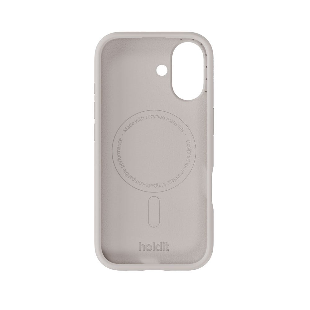 iPhone 17 Holdit Soft Touch MagSafe Silikone Case - Wool Gray