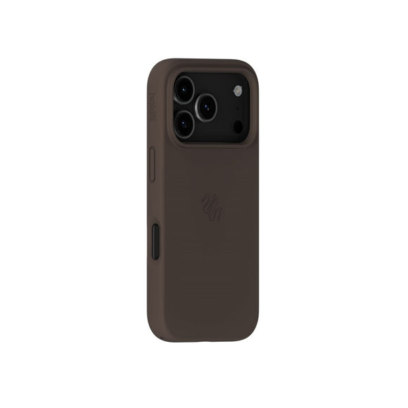 iPhone 17 Pro Holdit Soft Touch MagSafe Silikone Case - Chocolate