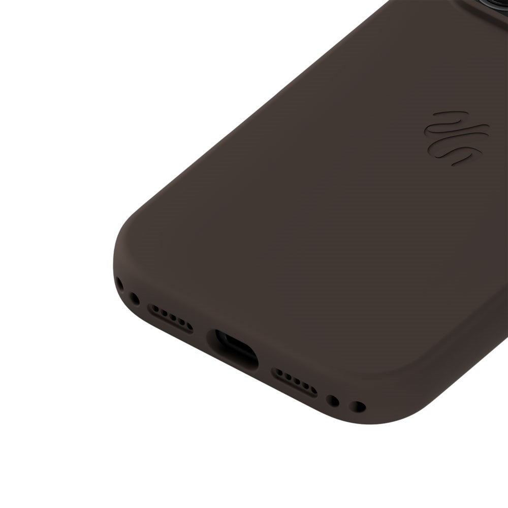 iPhone 17 Pro Holdit Soft Touch MagSafe Silikone Case - Chocolate