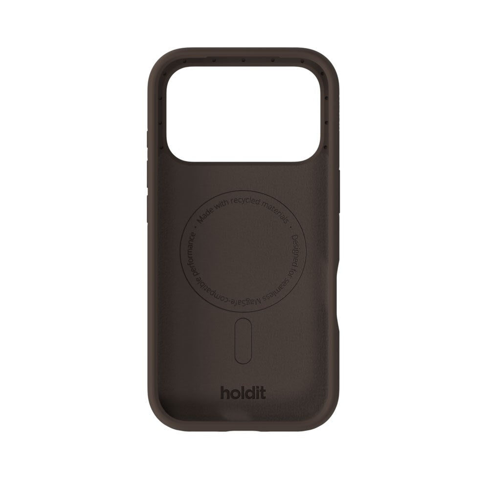 iPhone 17 Pro Holdit Soft Touch MagSafe Silikone Case - Chocolate