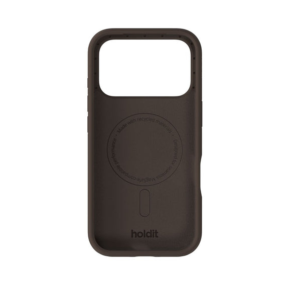 iPhone 17 Pro Holdit Soft Touch MagSafe Silikone Case - Chocolate