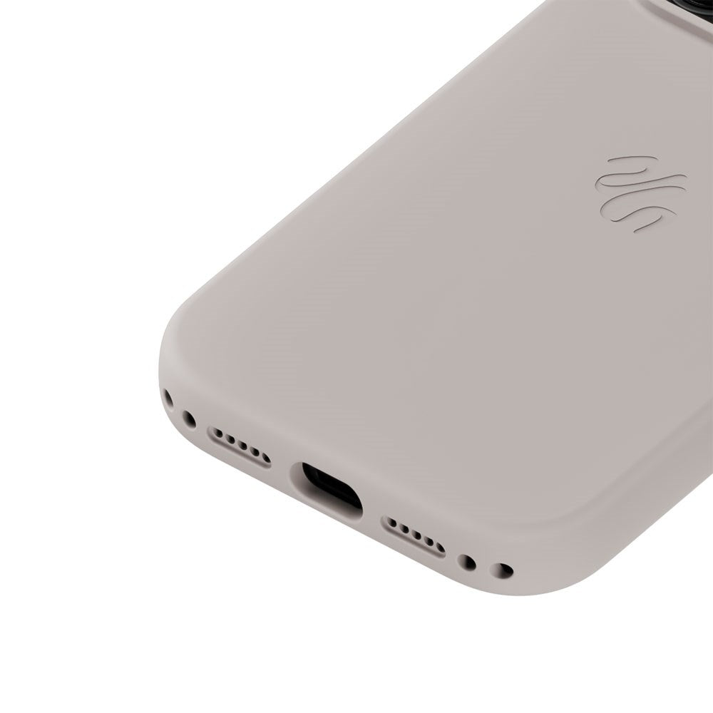 iPhone 17 Pro Holdit Soft Touch MagSafe Silikone Case - Wool Gray