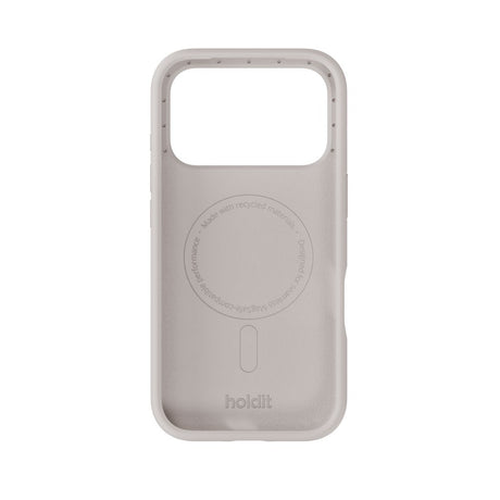 iPhone 17 Pro Holdit Soft Touch MagSafe Silikone Case - Wool Gray