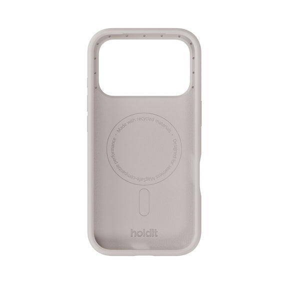 iPhone 17 Pro Holdit Soft Touch MagSafe Silikone Case - Wool Gray