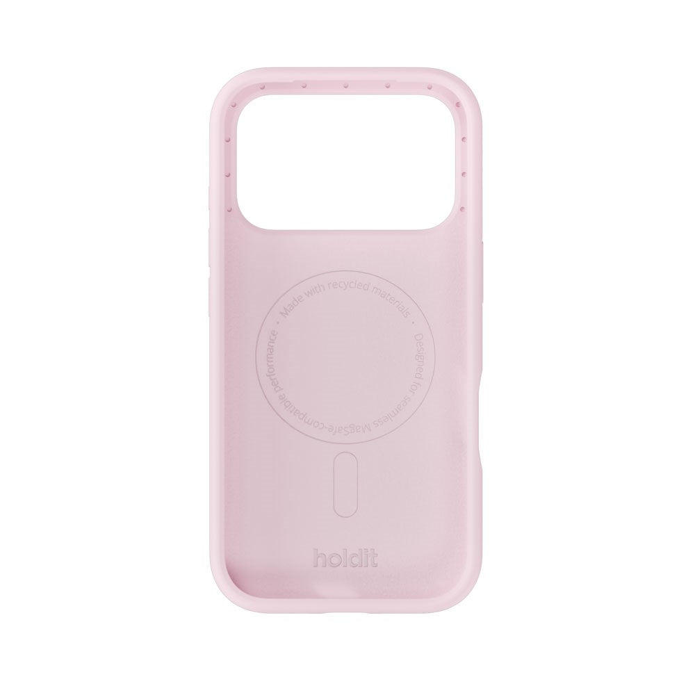 iPhone 17 Pro Max Holdit Soft Touch MagSafe Silikone Case - Pale Pink