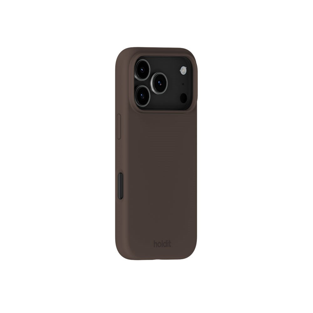 iPhone 18 Pro Max / 17 Pro Max Holdit Soft Touch Silikone Case - Chocolate