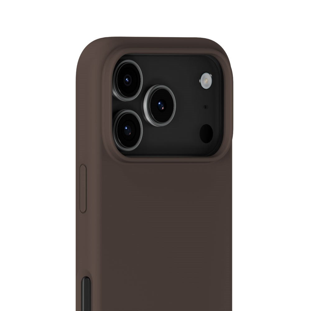 iPhone 18 Pro Max / 17 Pro Max Holdit Soft Touch Silikone Case - Chocolate