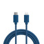 Smartline (3A/27W) USB-C til Lightning Braidy Kabel 2m - Mørkeblå