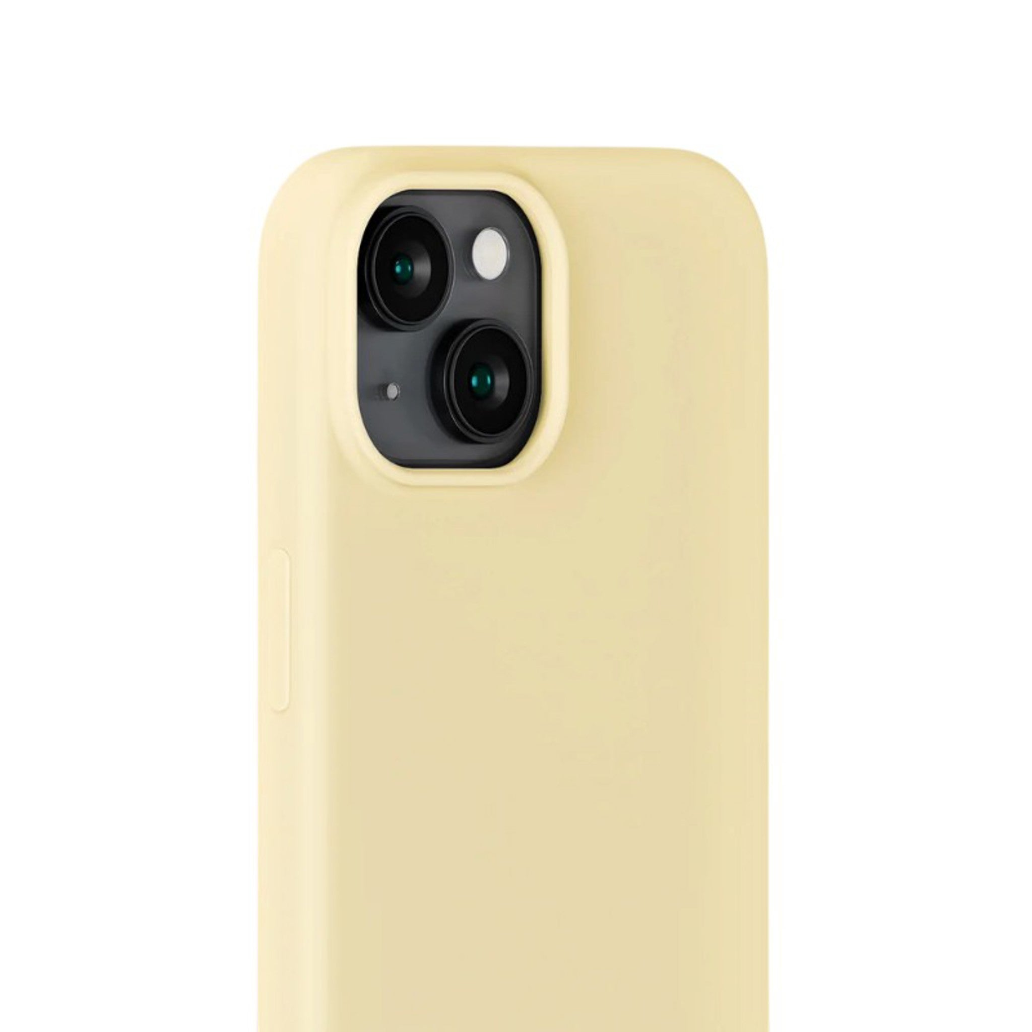 iPhone 15 Holdit Soft Touch Silikone Case - Butter Yellow