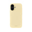iPhone 16 Holdit Soft Touch Silikone Case - Butter Yellow