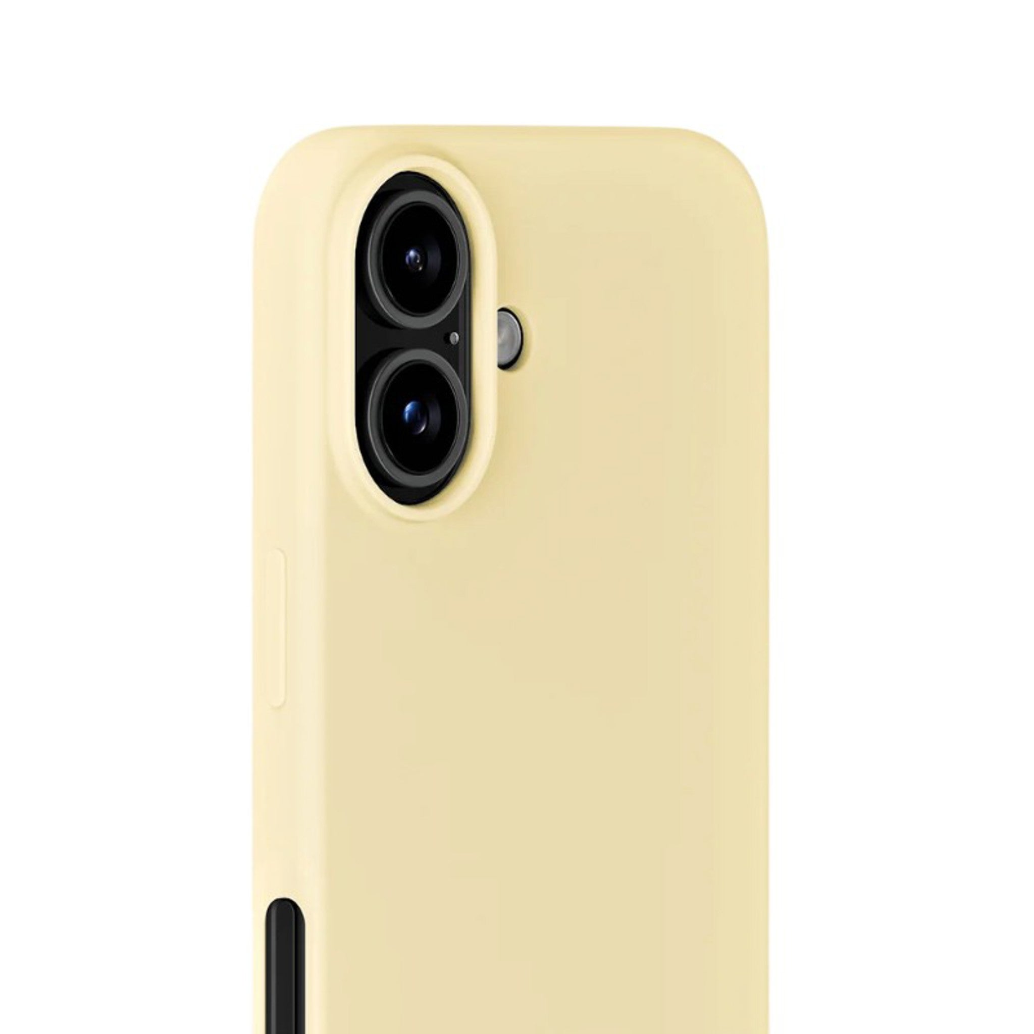 iPhone 16 Holdit Soft Touch Silikone Case - Butter Yellow