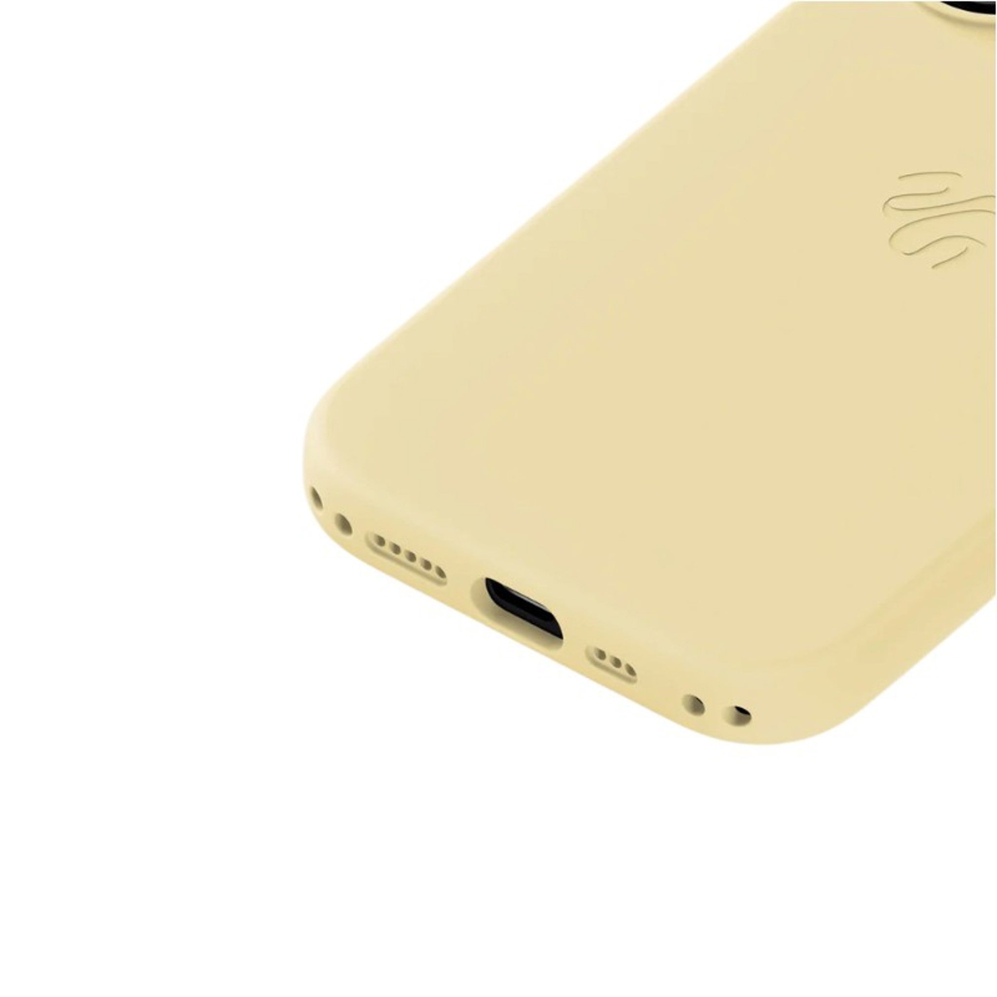 iPhone 16 Holdit Soft Touch MagSafe Silikone Case - Butter Yellow
