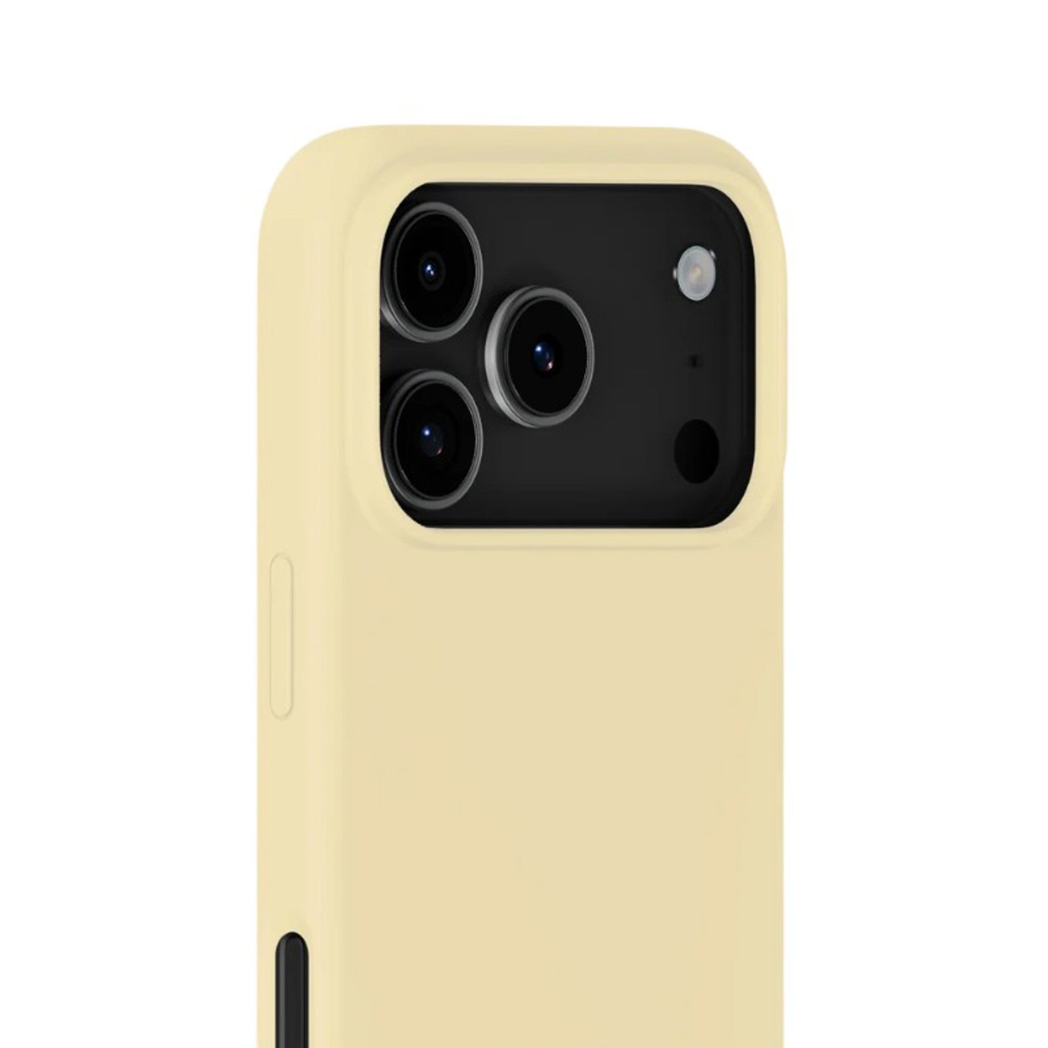 iPhone 18 Pro / 17 Pro Holdit Soft Touch Silikone Case - Butter Yellow