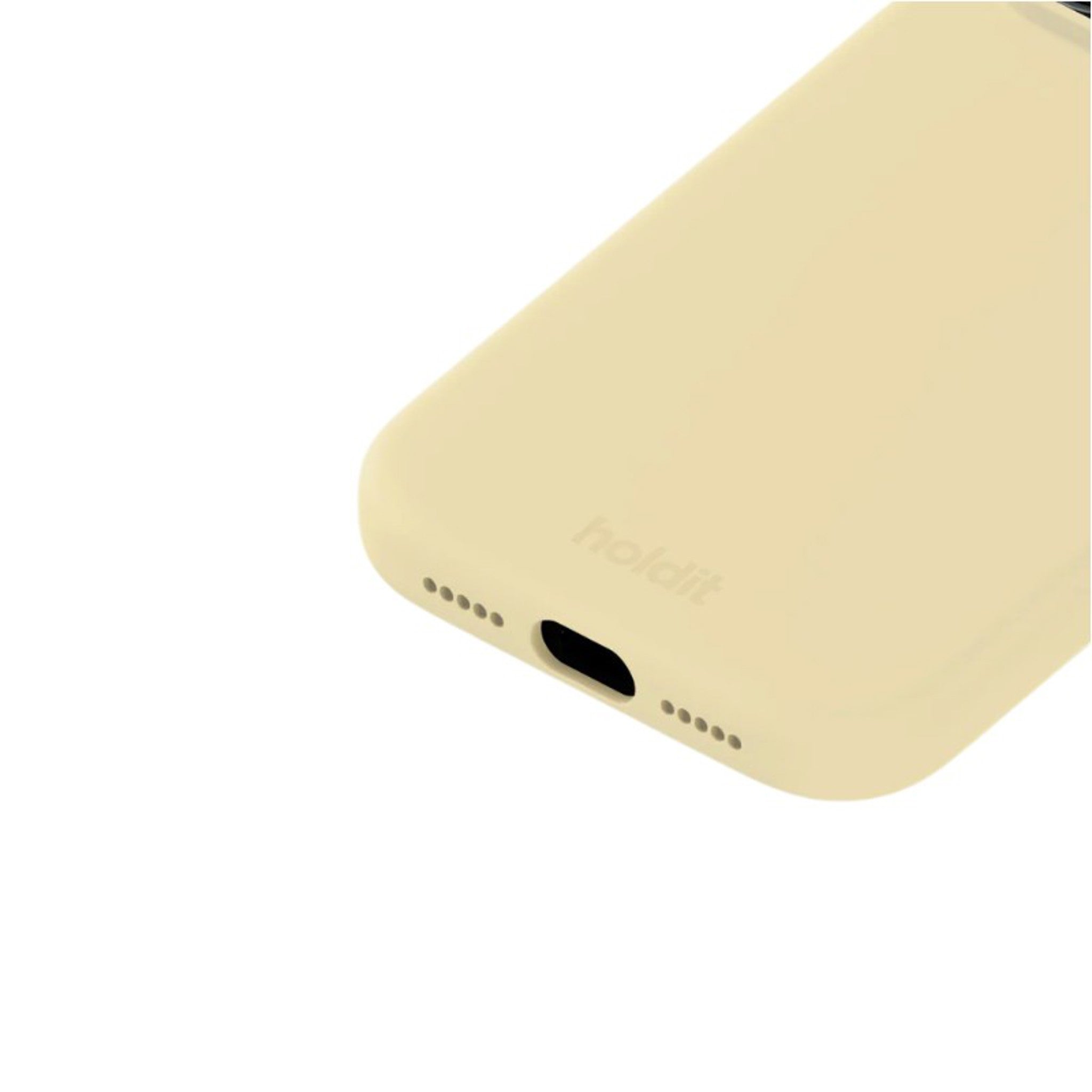 iPhone 18 Pro Max / 17 Pro Max Holdit Soft Touch Silikone Case - Butter Yellow