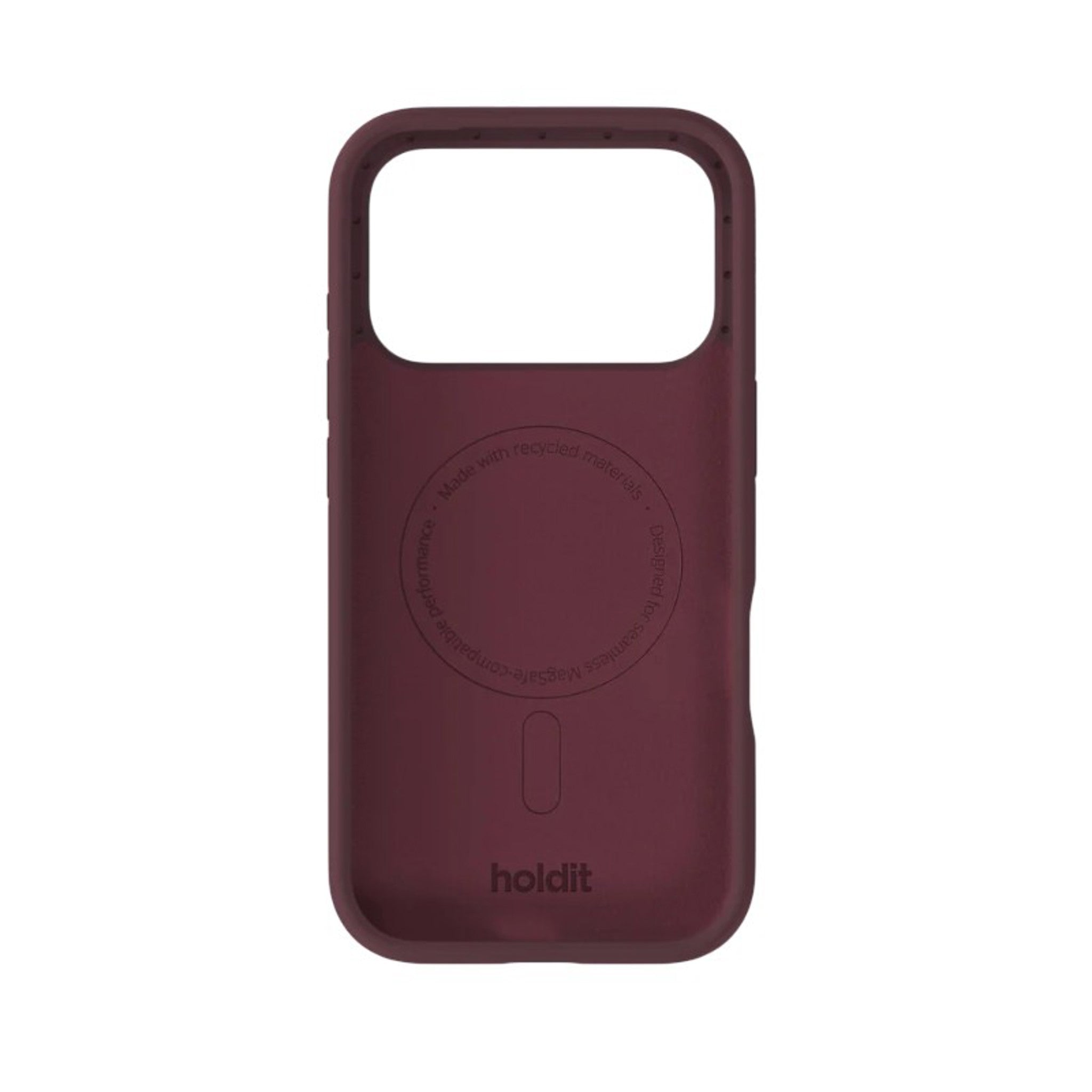 iPhone 18 Pro Max / 17 Pro Max Holdit Soft Touch MagSafe Silikone Case - Bordeaux