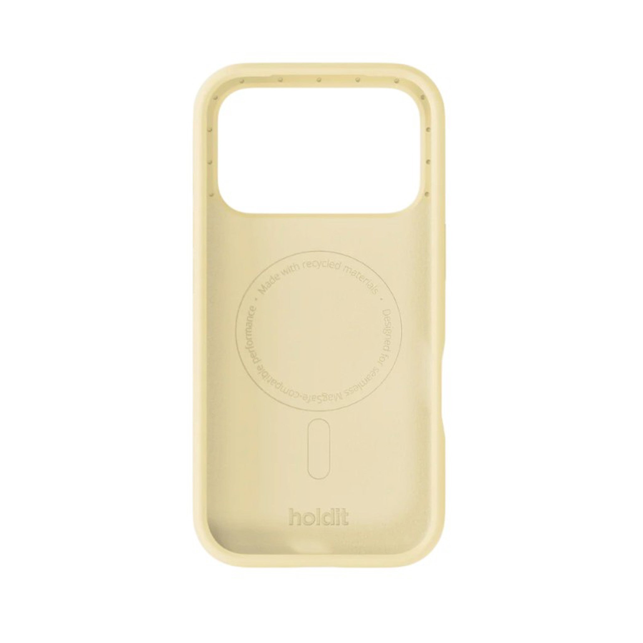 iPhone 18 Pro Max / 17 Pro Max Holdit Soft Touch MagSafe Silikone Case - Butter Yellow