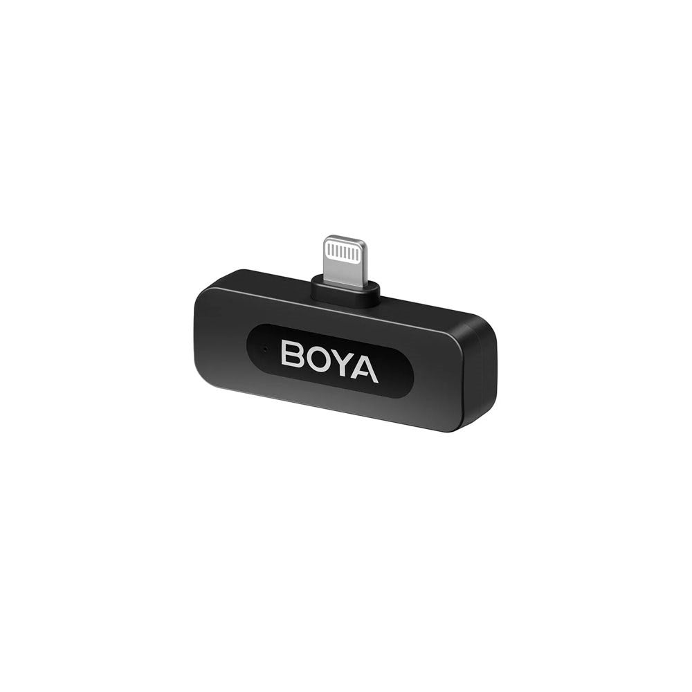BOYA BY-V1 Trådløs Mikrofon m. Lightning - Sort