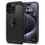 iPhone 15 Pro Spigen Tough Armor Cover m. Kickstand - MagSafe Kompatibel - Sort