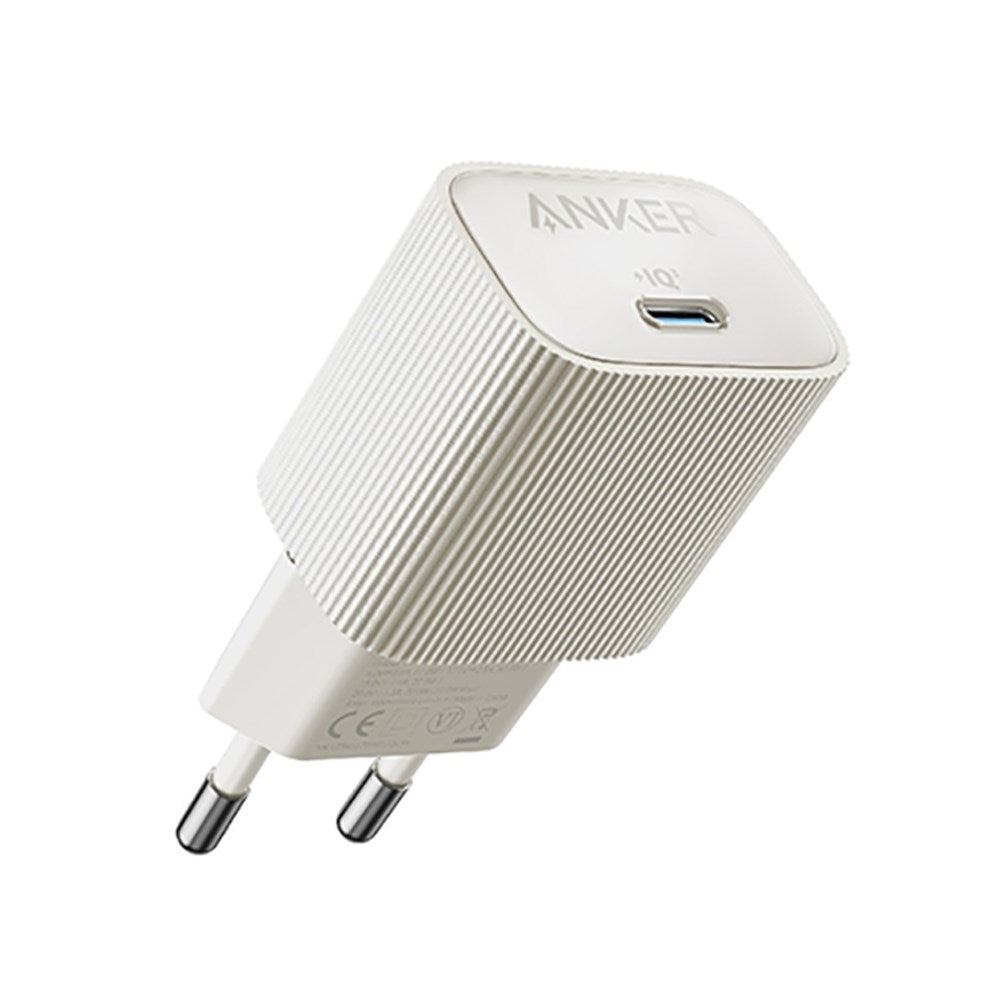 Anker Nano 30W Vægoplader m. USB-C - Hvid