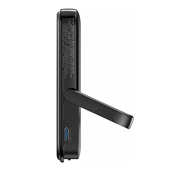 Anker 322 MagGo Battery Trådløs Powerbank 5.000 mAh 12W - MagSafe Kompatibel - Sort