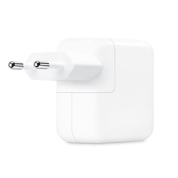 Original Apple 35W Vægoplader m. 2 x USB-C - Hvid