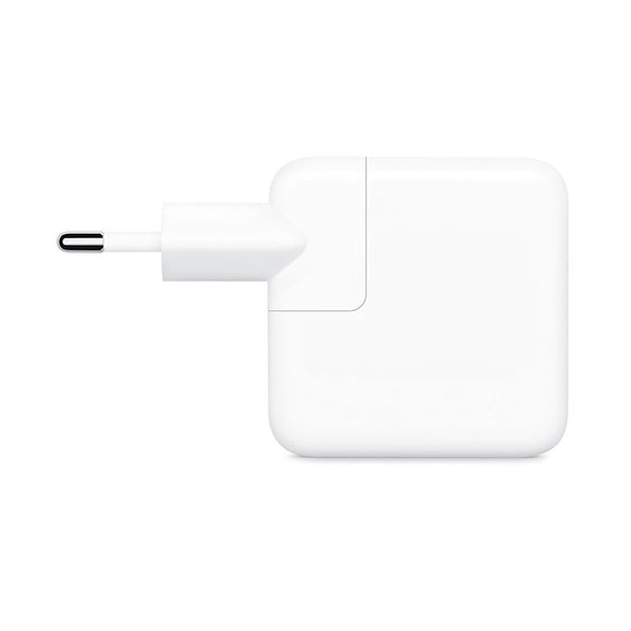 Original Apple 35W Vægoplader m. 2 x USB-C - Hvid