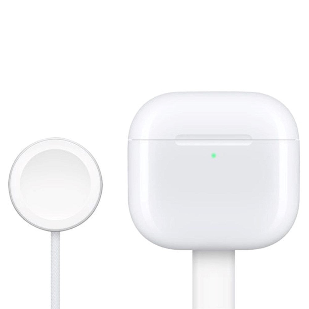 Apple AirPods 4 med Aktiv Støjreduktion In-Ear Headset m. Trådløst Opladningsetui - Hvid