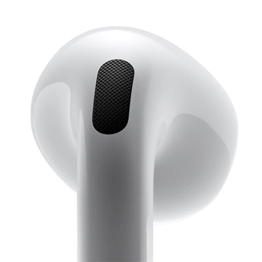 Apple AirPods 4 med Aktiv Støjreduktion In-Ear Headset m. Trådløst Opladningsetui - Hvid