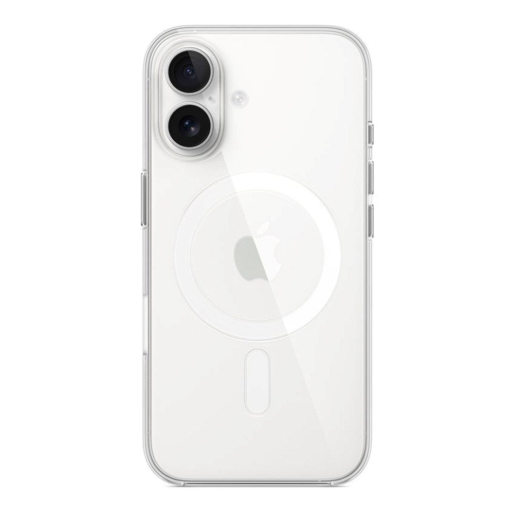 Original Apple iPhone 16 Cover - MagSafe Kompatibel - Gennemsigtig