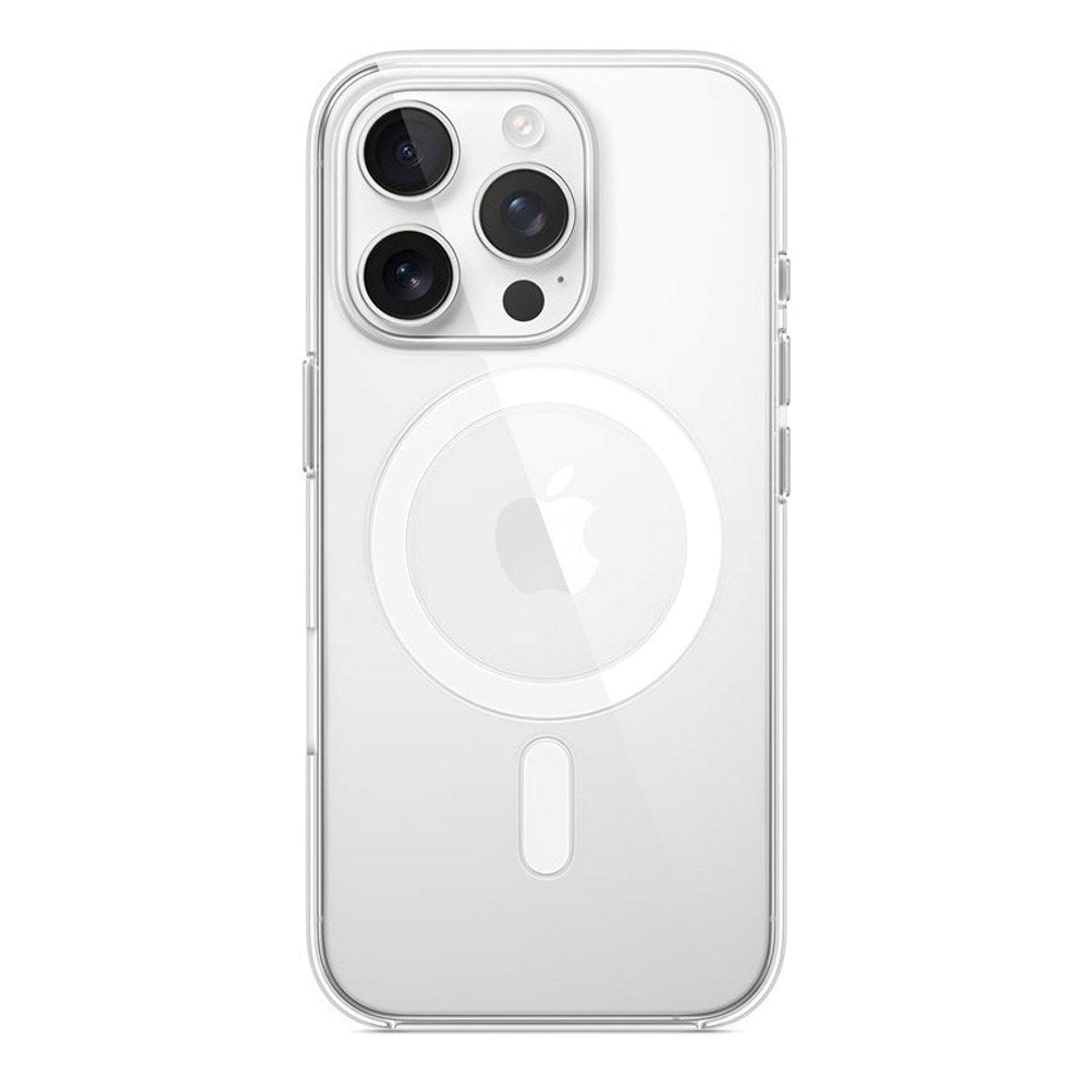 Original Apple iPhone 16 Pro Cover - MagSafe Kompatibel - Gennemsigtig