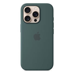 Original Apple iPhone 16 Pro Silikone Cover - MagSafe Kompatibel - Lake Green (MYYR3ZM/A)