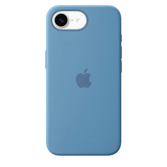 Original Apple iPhone 16e Silikone Cover - Winter Blue (MD3Q4ZM/A)