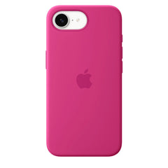 Original Apple iPhone 16e Silikone Cover - Fuchsia (MD3W4ZM/A)
