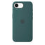 Original Apple iPhone 16e Silikone Cover - Lake Green (MD3X4ZM/A)