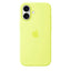 Original Apple iPhone 17 Silicone Case - MagSafe Kompatibel - Neon Yellow (MGEV4ZM/A)