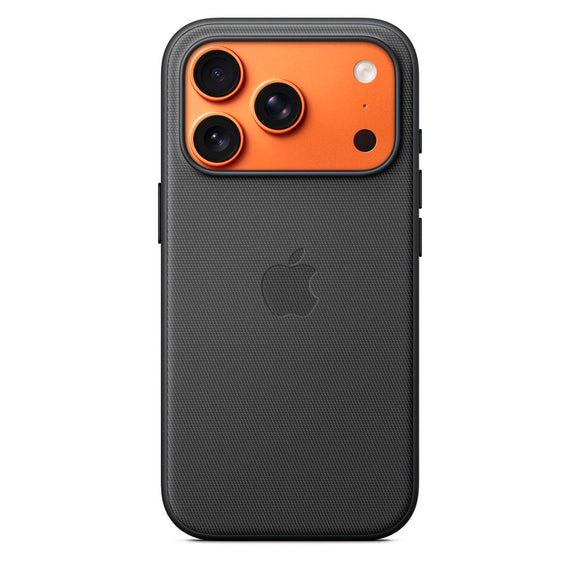 Original Apple iPhone 17 Pro TechWoven Case - MagSafe Kompatibel - Black (MGF34ZM/A)