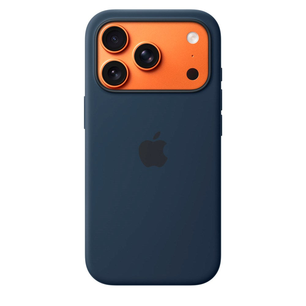 Original Apple iPhone 17 Pro Silicone Case - MagSafe Kompatibel - Midnight (MGFH4ZM/A)