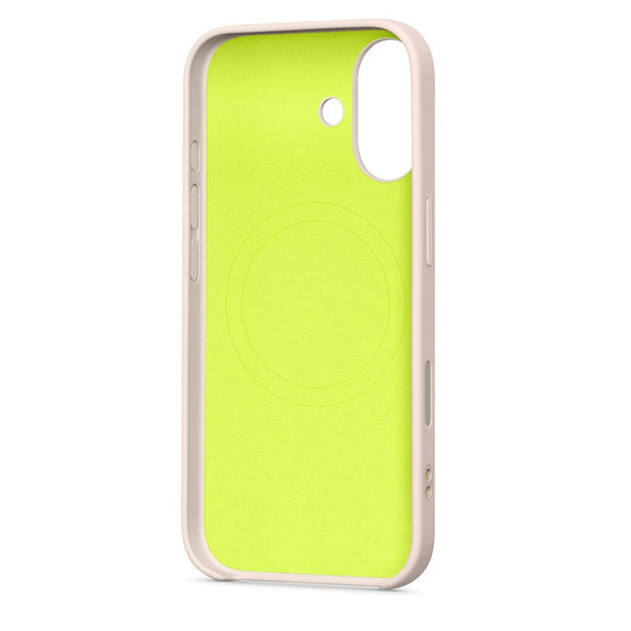 Original Apple Beats iPhone 17 Cover m. Strop - MagSafe Kompatibel - Lime Stone