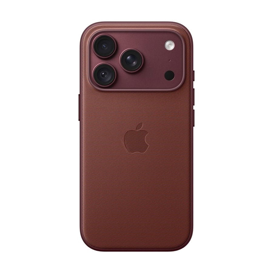 Original Apple iPhone 18 Pro TechWoven Case - MagSafe Kompatibel - Burgundy (MKD14ZM/A)