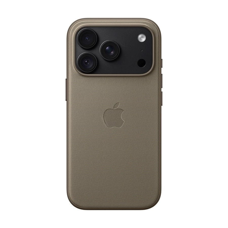 Original Apple iPhone 18 Pro TechWoven Case - MagSafe Kompatibel - Taupe (MKD44ZM/A)