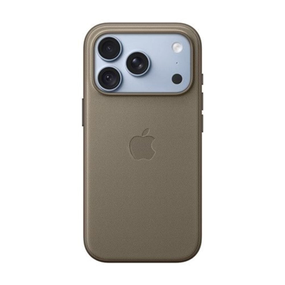 Original Apple iPhone 18 Pro TechWoven Case - MagSafe Kompatibel - Taupe (MKD44ZM/A)