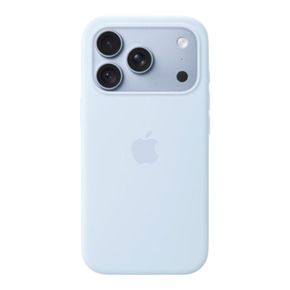 Original Apple iPhone 18 Pro Silicone Case - MagSafe Kompatibel - Crisp Blue (MK8W4ZM/A)