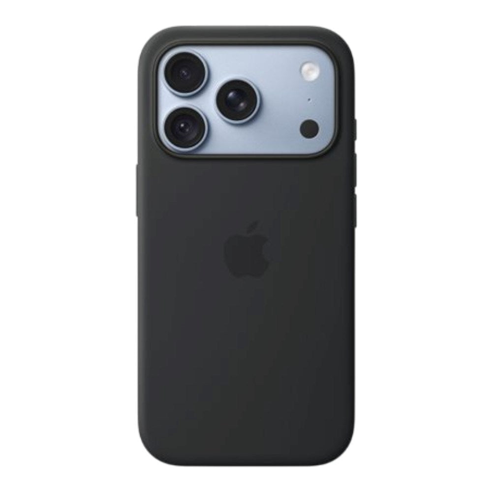 Original Apple iPhone 18 Pro Silicone Case - MagSafe Kompatibel - Black (MK8Y4ZM/A)