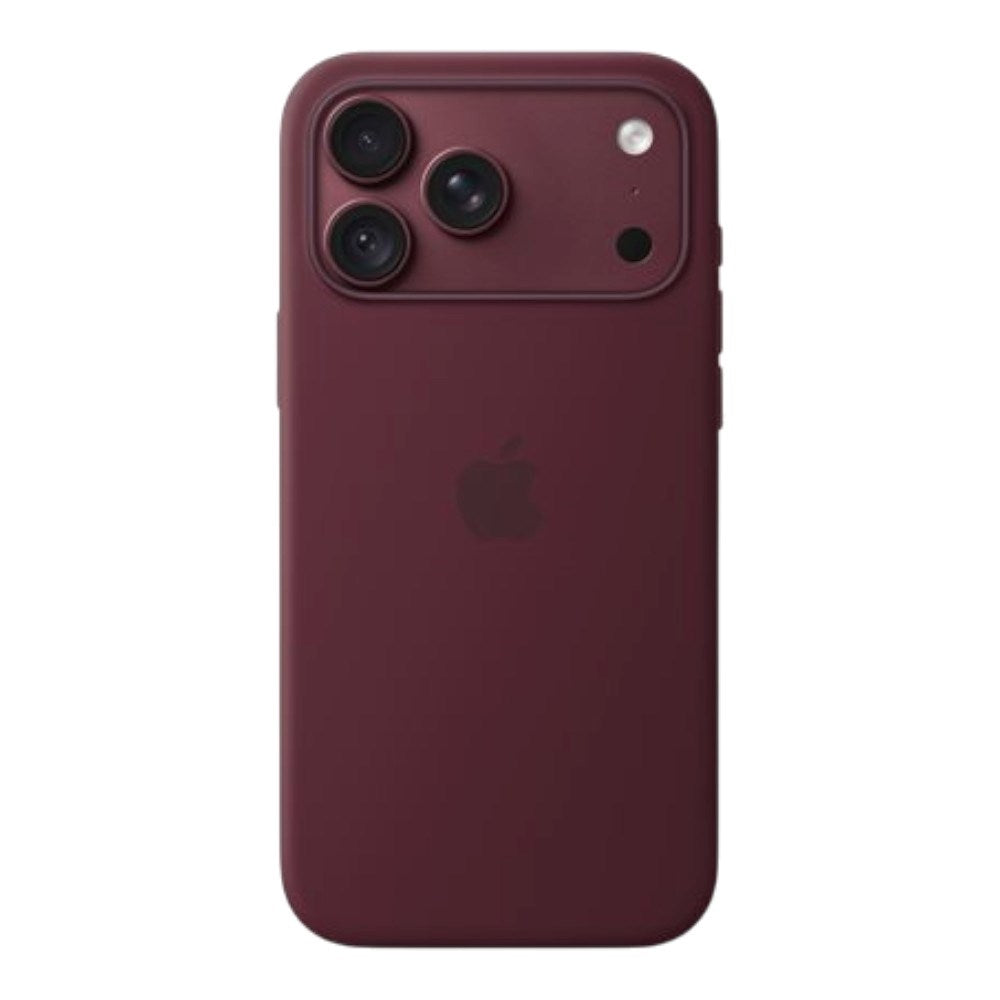 Original Apple iPhone 18 Pro Max Silicone Case - MagSafe Kompatibel - Burgundy (MK914ZM/A)