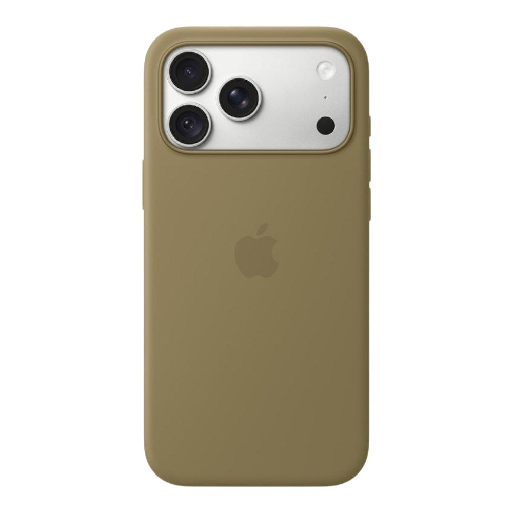 Original Apple iPhone 18 Pro Max Silicone Case - MagSafe Kompatibel - Olive (MK924ZM/A)