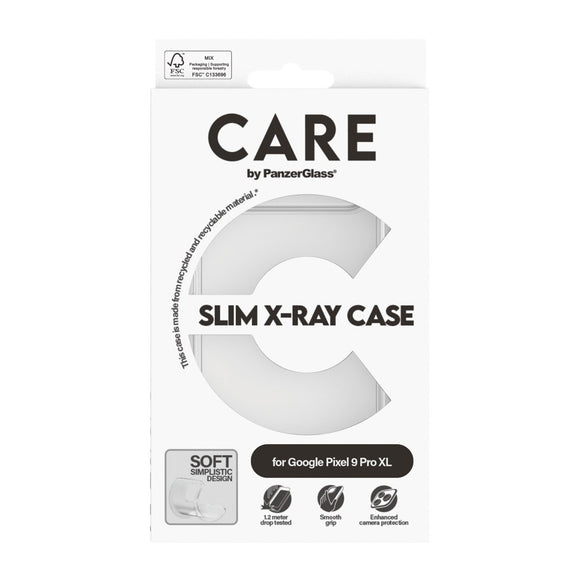 CARE by PanzerGlass Google Pixel 9 Pro XL FASHION X-Ray Soft Basic Case - Transparent