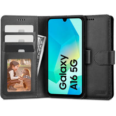 Tech-Protect Samsung Galaxy A16 Flipcover - Sort