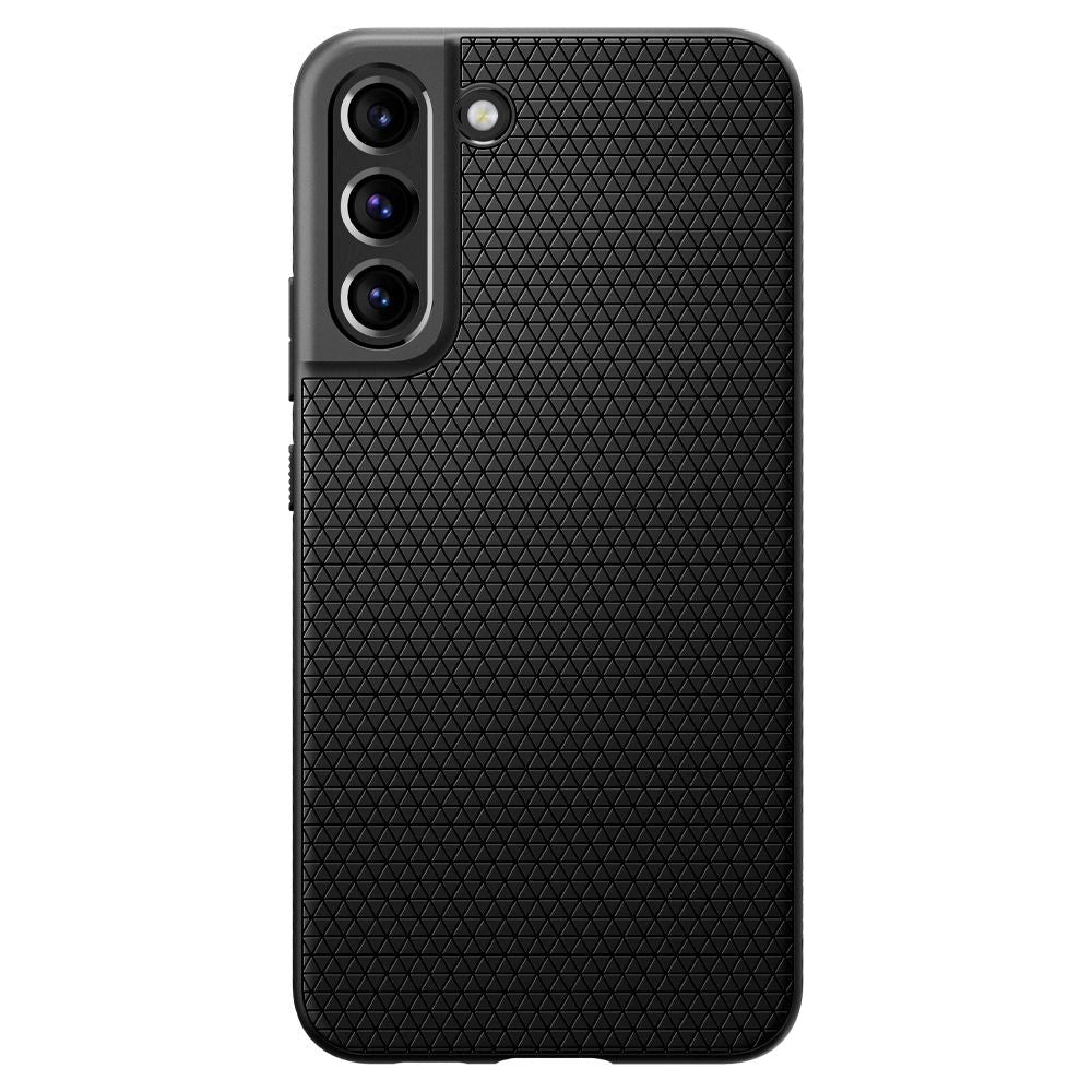 Samsung Galaxy S22 Spigen Liquid Air Cover - Sort